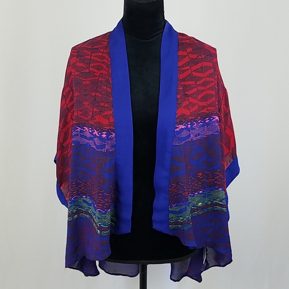 Urban Outfitters Silence + Noise women S banded kimono open front Lagenlook Boho